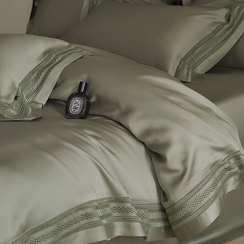 Home Textiles Premium - Premium toz yeşil çay/tozlu pembe Chic