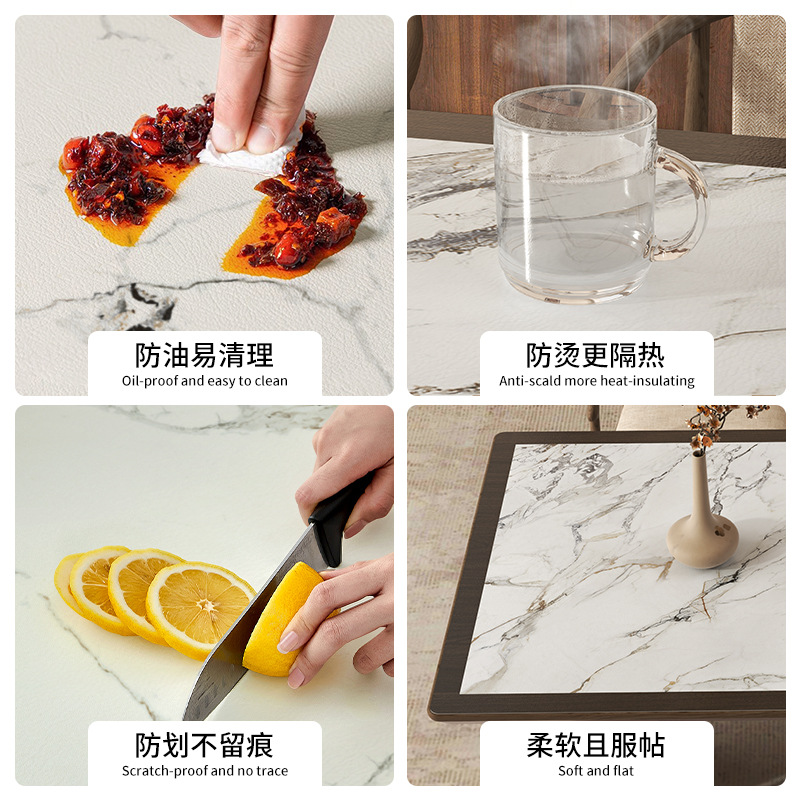 Premium Mermer Desen Masa Mat  - Home Textiles Premium incelemesi ve fiyatı