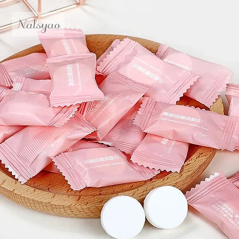 50 adet Sıkıştırılmış Havlu Se - Home Textiles Face Towel incelemesi ve fiyatı