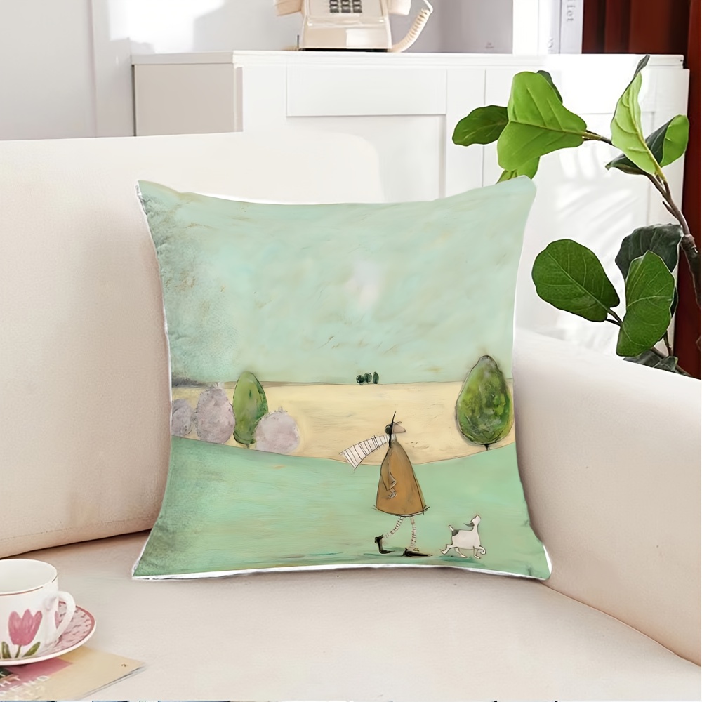 1 adet Moda Karikatür Baskılı  - Pillow Insert 18X18 incelemesi ve fiyatı