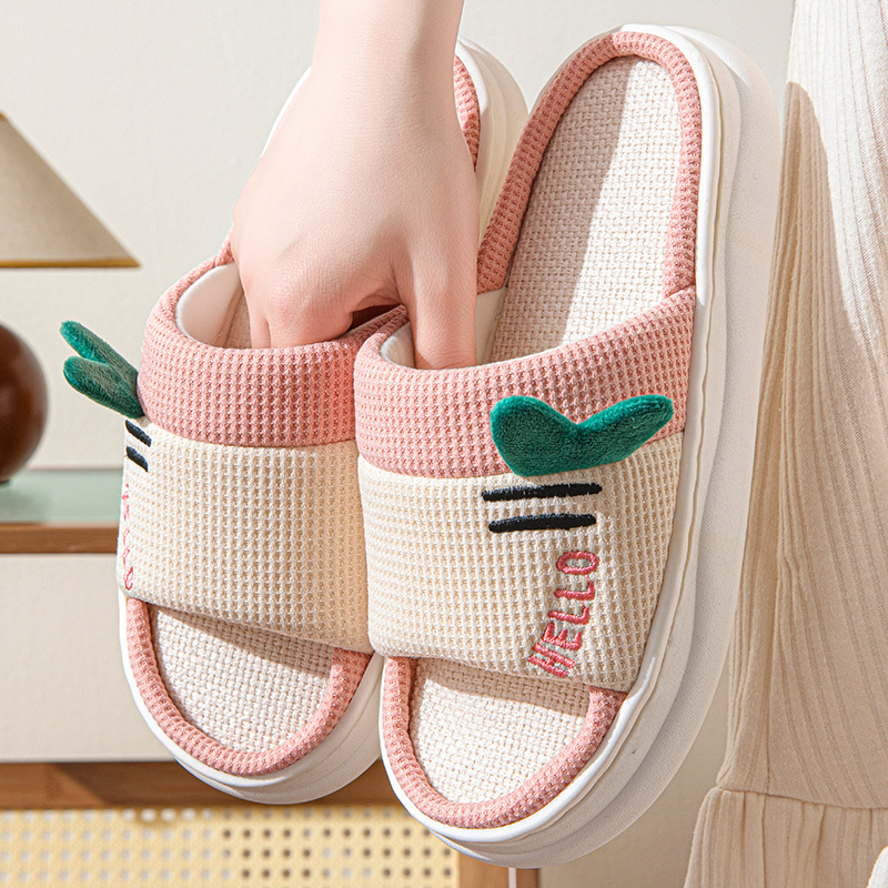 Yeni Stil Keten Terlikler Kadı - Home Textile incelemesi ve fiyatı